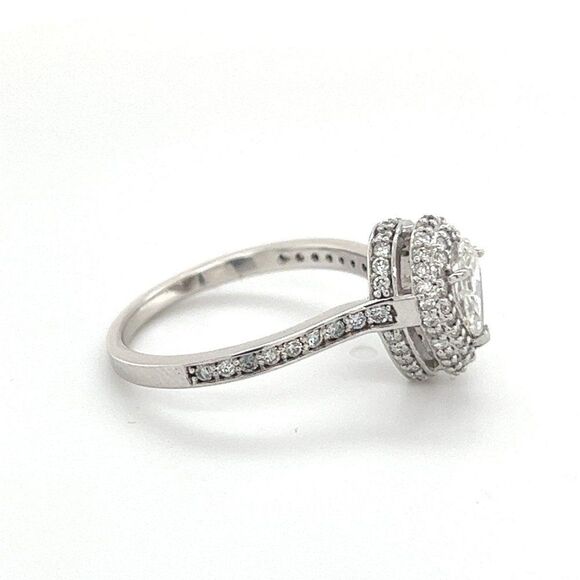 Diamond Ring Size 6.5 14k Gold 0.91 TCW 3.19 Grams Certified $5,950 215101 - Picture 13 of 14